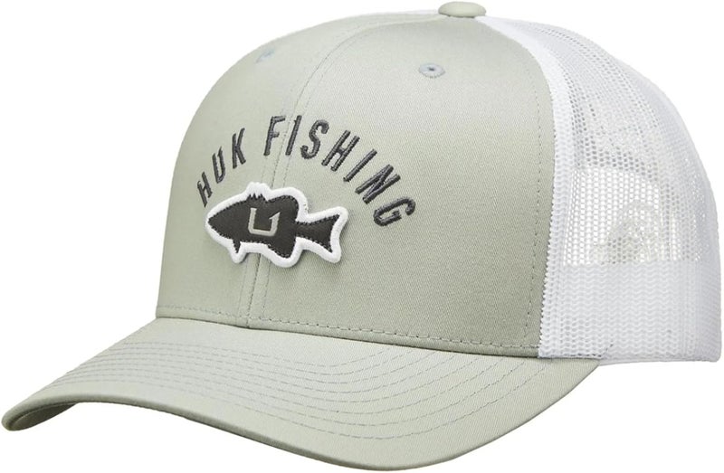 HUK Store Mens Trucker Hat, Anti-Glare Snapback Fishing Hat for Men - Image 1